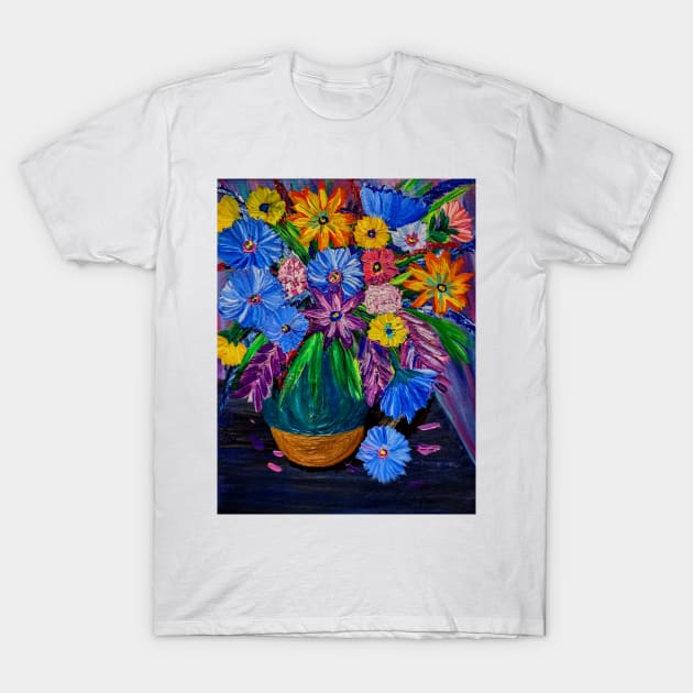 Beautiful bouquet of flowers T-Shirt by kkartwork